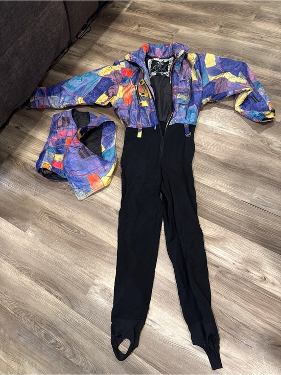 NILS Jackets & Blazers - Vintage Ski Suit Nils One Piece Snow Outfit Women’s 12 80’s 90’s